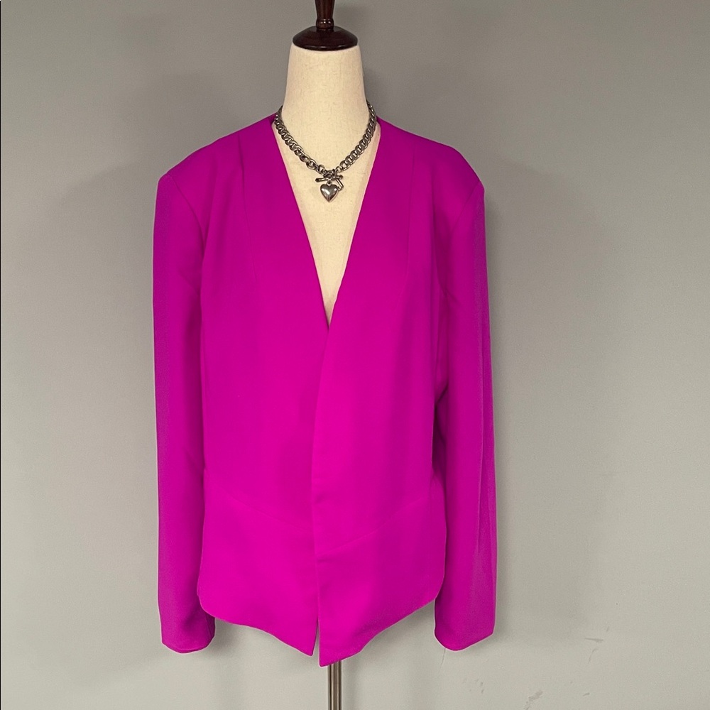 Fashion Nova Fuchsia Blazer
